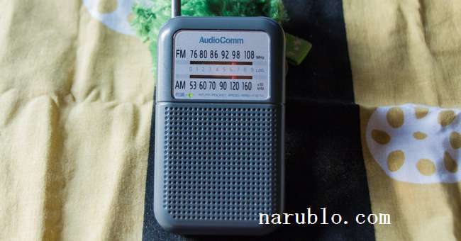 ポケットラジオRAD-F12N-H